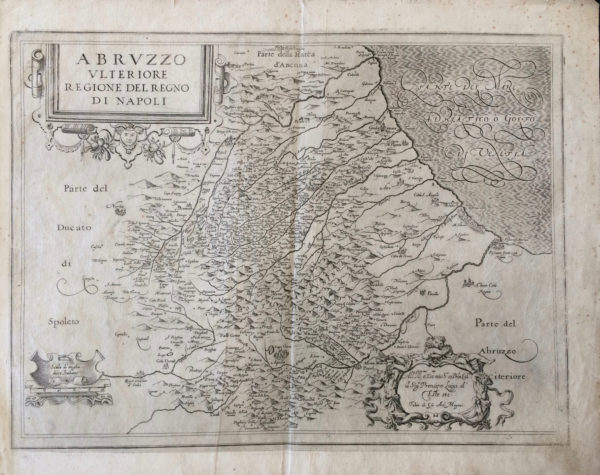 Abruzzo Ulteriore. Regione del Regno di Napoli - Magini Giovanni Antonio