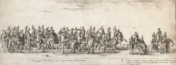 Paggi e cavalli Turchi - Stefano della Bella