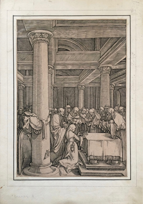Presentazione di Gesù al tempio. Vita della Vergine - Raimondi da Dürer Albrecht