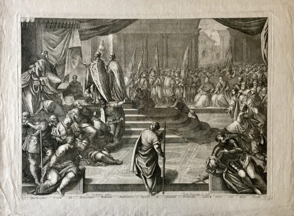 Ambasciatori Veneti all’Imperatore Federico Barbarossa - Rossetti Domenico da Jacopo Robusti detto Tintoretto