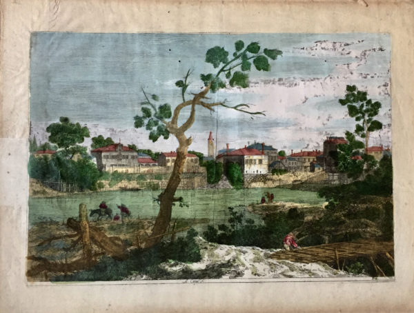 Veduta di Dolo - Antonio Canal (Canaletto) Remondini