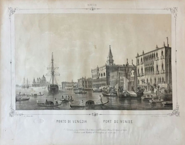 Porto di Venezia. Port de Venise - Ripamonti Moro Marco