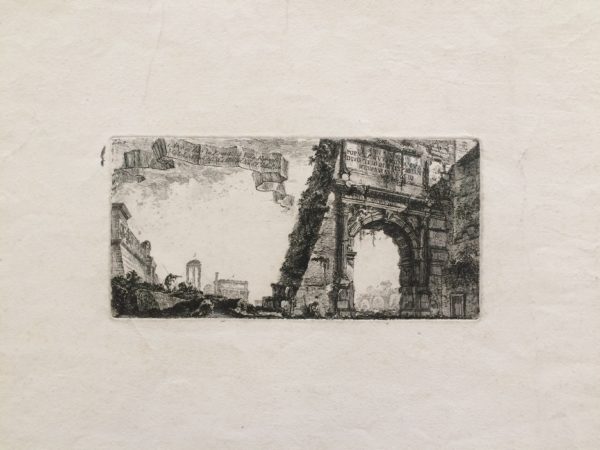 Arco di Tito in Roma - Piranesi Giovan Battista
