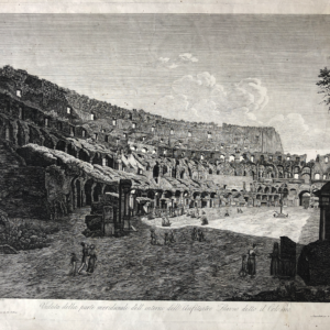 VE091 27/29 Veduta della parte Meridionale dell’interno dell’Anfiteatro Flavio detto Colosseo