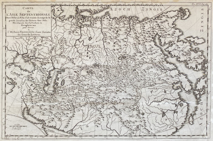 Maps and Masters | (Italiano) CARTE DE L’ASIE SEPTENTRIONALE