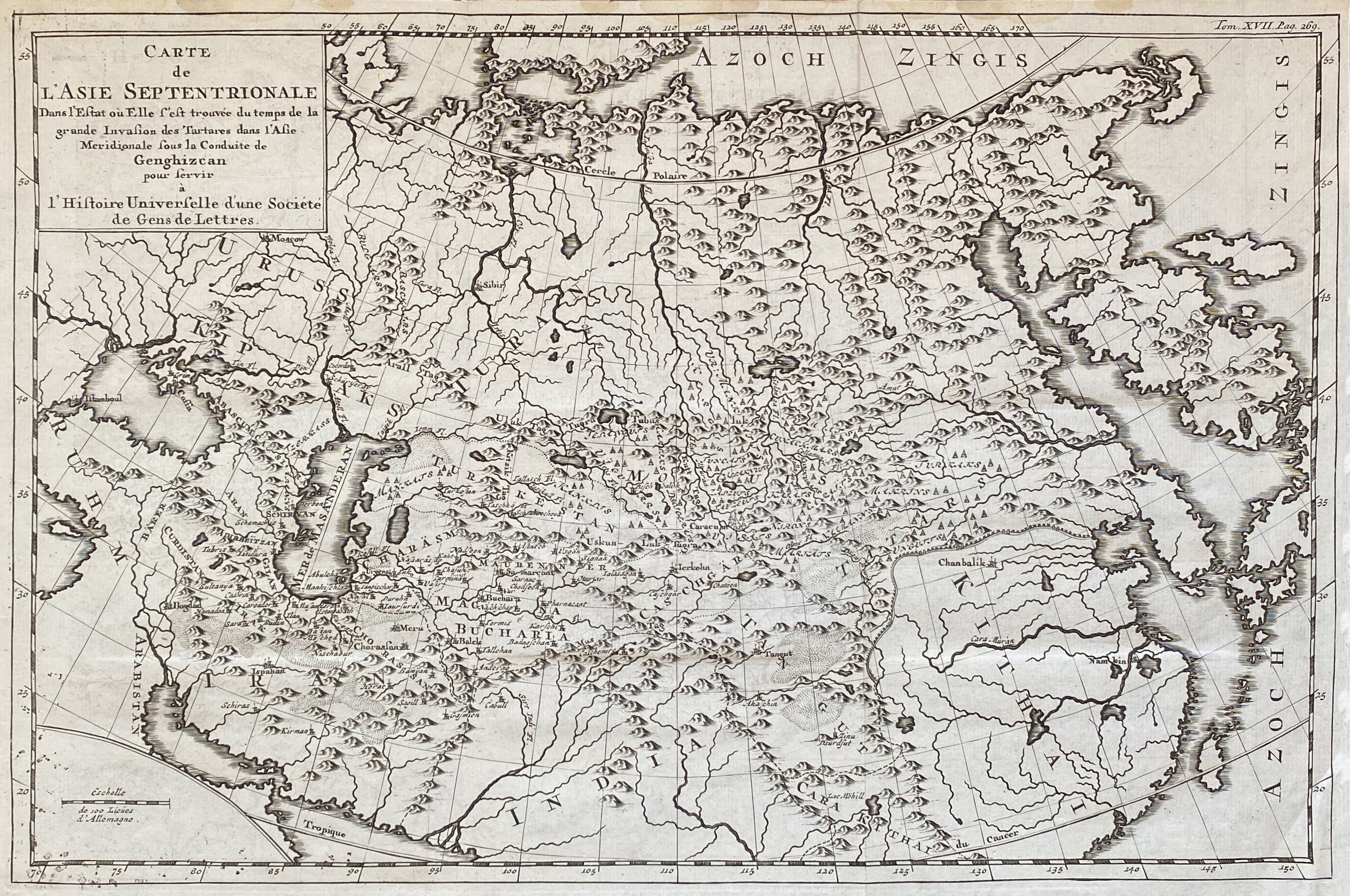 Maps and Masters | (Italiano) CARTE DE L’ASIE SEPTENTRIONALE